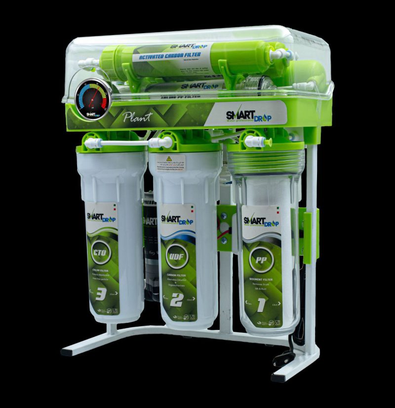 دستگاه تصفیه آب نیمه صنعتی 7 مرحله‌ای اسمارت دراپ مدل پِلَنت